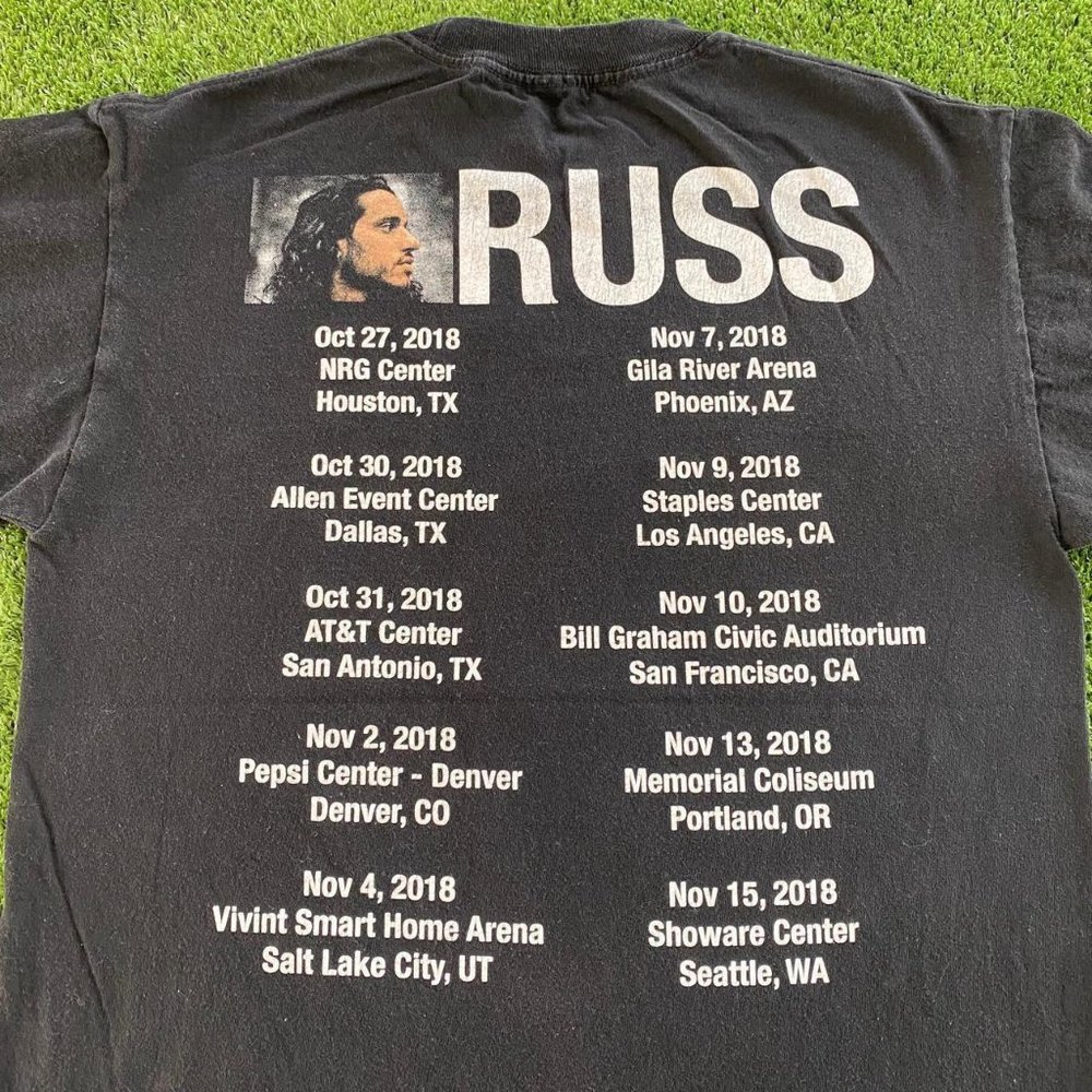 RUSS RAP TOUR TEE - Picture 6 of 8